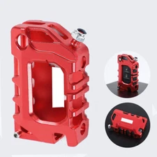 Red Key Fob Cover Case Ring Key Holder Shell for Jeep Wrangler JL JLU JT 2018+