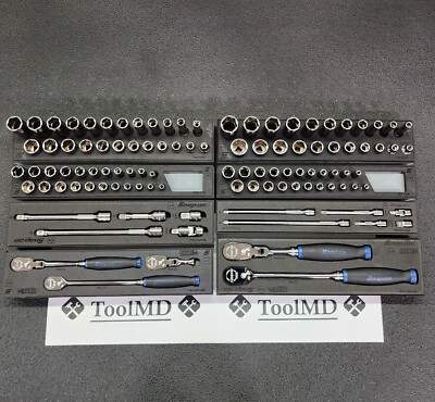 Snap-on Tools NEW POWER BLUE 106pc 1/4