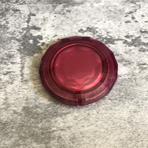 Vintage Eleanor Hamlin Of Mavco Compact Pink Red 1940s RARE! - Picture 2 of 9