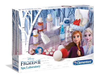 Clementoni 18523 Frozen 2 Spa-Labor Elsa Schönheitslabor Experimentierkasten Neu