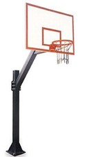First Team Legend Dynasty-BP Steel-Fiberglass In Ground Fixed Height Basketba...