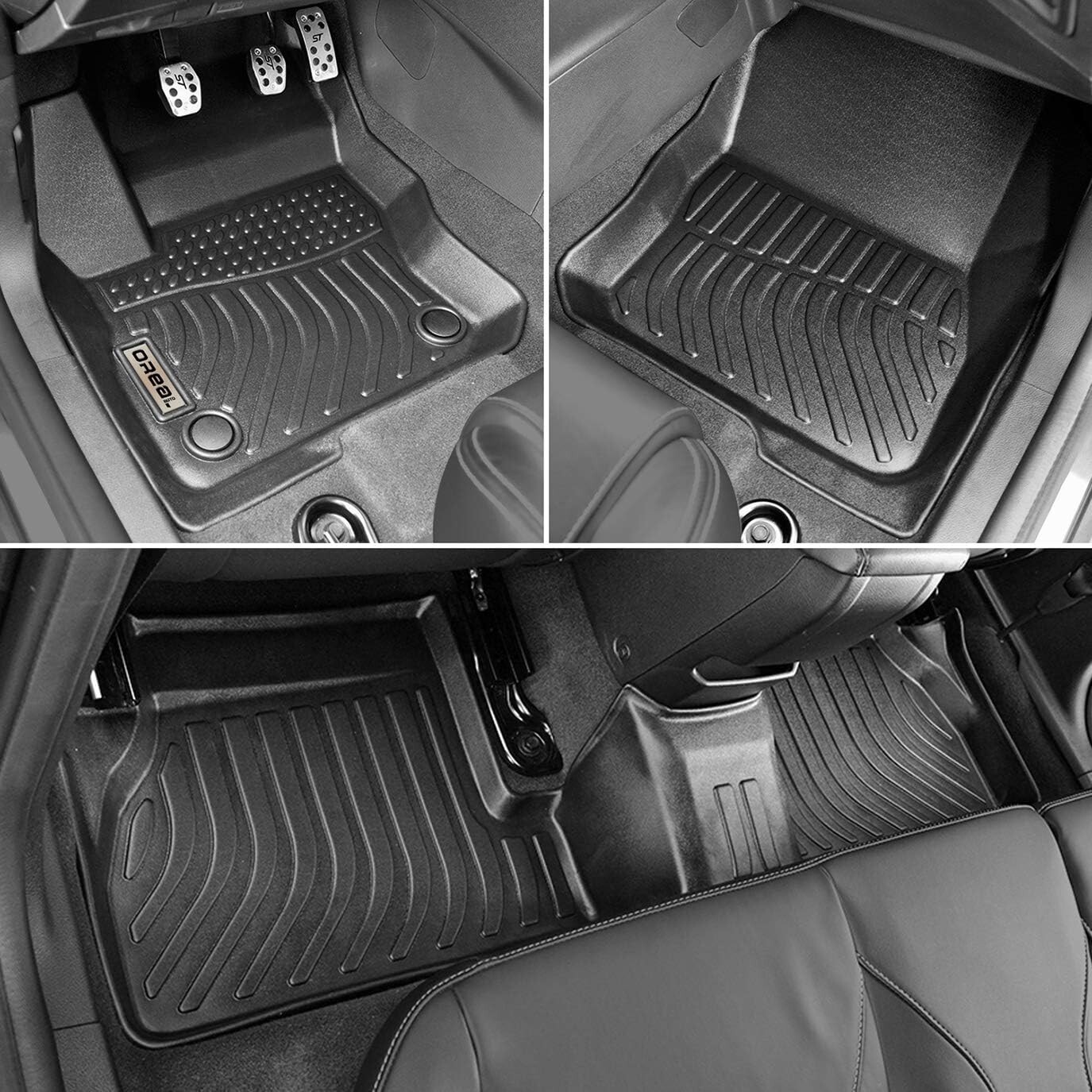 Car Mats Replacement for Floor Liners Focus 20122018 All Weather eBay