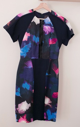 Ginger \u0026 Smart floral fitted body-con 