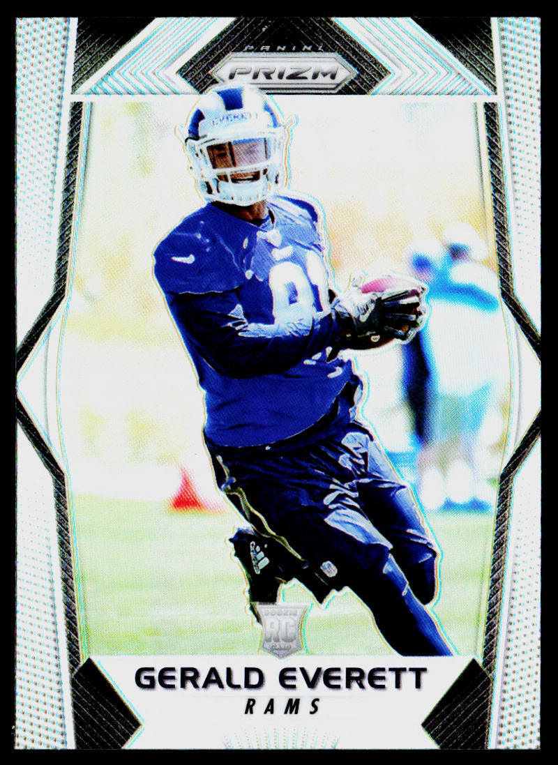 2017 Panini Prizm Gerald Everett Silver Rookie Card RC A #241 Los Angeles Rams
