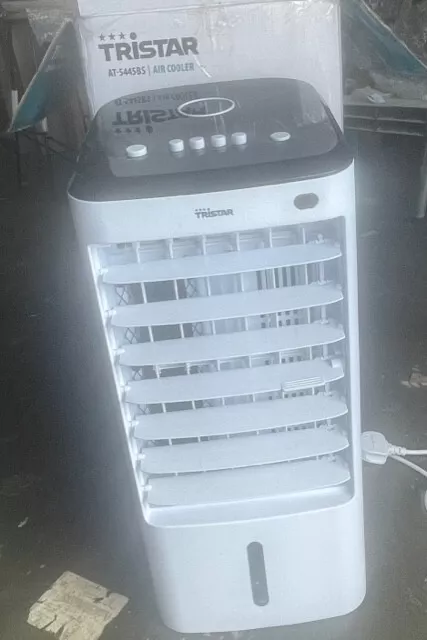 Tristar Portable Air Cooler 65W 4L Water tank 3 Speeds Wheeled