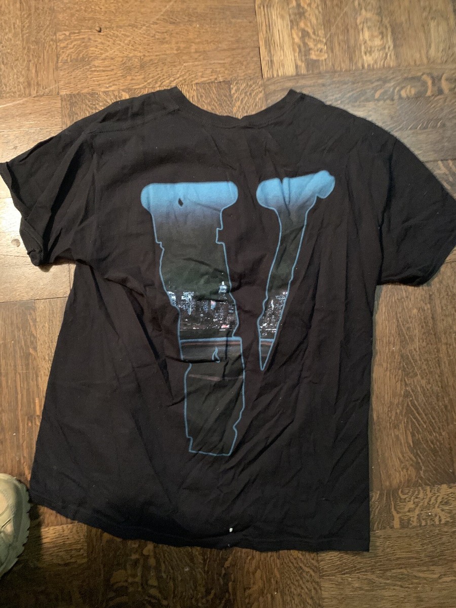 Pop Smoke x Vlone Armed Dangerous T-Shirt Black L Rare v lone og asap | eBay