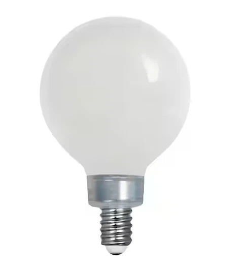 EcoSmart 60-Watt Equivalent Daylight G16.5 Dimmable LED Light Bulb 3 pack - Image 4 of 4