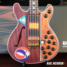 Phil Lesh Grateful Dead Alembic Bass Replica 1:4 Scale Model Steal Your Face