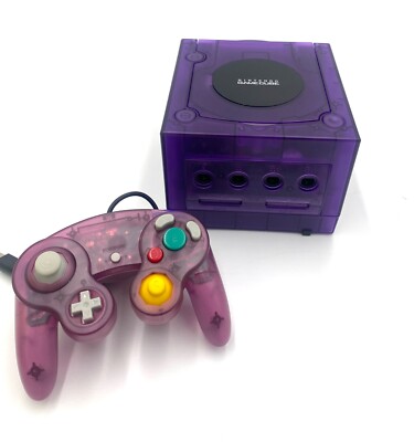Nintendo GameCube Console NGC Console Various Colors + Controller + Wires Bundle