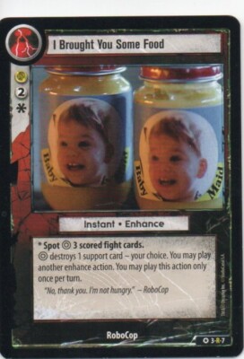 Fight Klub CCG - Three - I Brought You Some Food #7 Rare