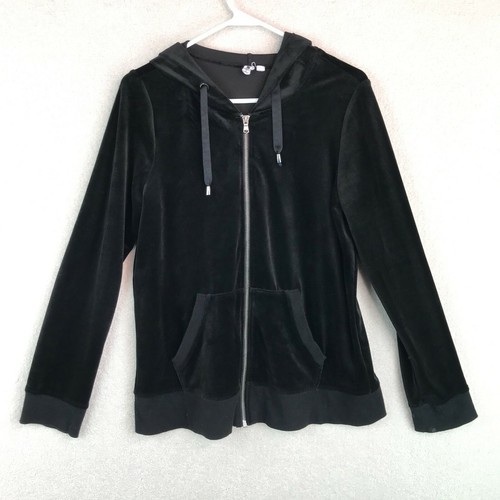 Cable And Gauge Womens Velour Hoodie 