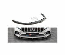  Cup Spoilerlippe SCHWARZ für Mercedes A Klasse A35 W177 AMG Line Spoiler ABS V4