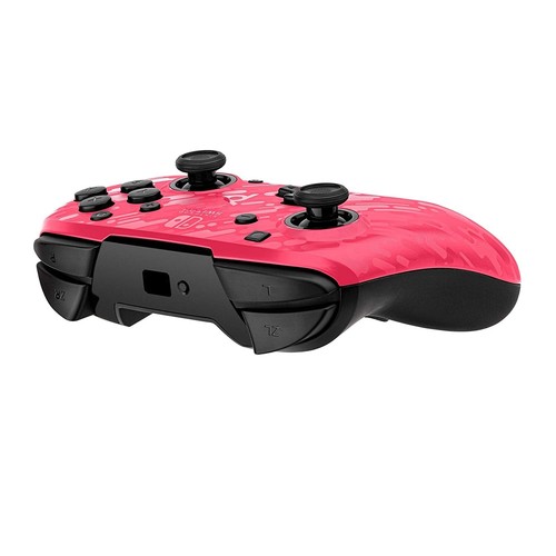 PDP Faceoff Wireless Deluxe Switch Pro Controller für Nintendo Switch - Pink ™ - Bild 6 von 8