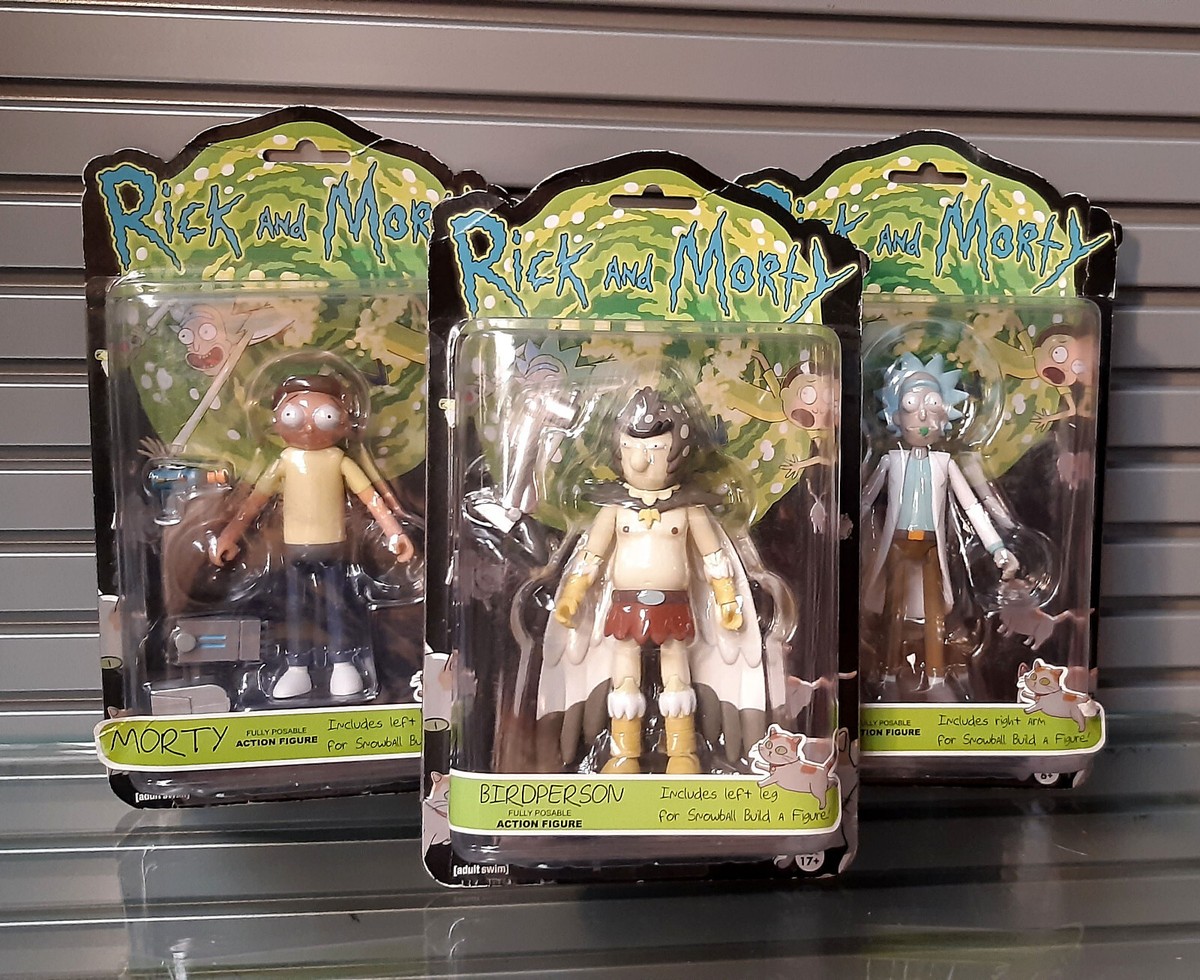 Funko pop Cartoon Toys RICK, MORTY BIRDMAN 5