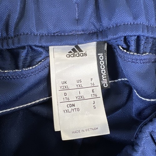 Adidas Tiro 19 Soccer Training Joggers Pants Youth XL Blue Climacool Zip Ankle - Picture 3 of 6