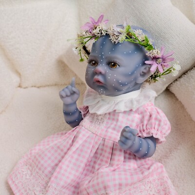 Lifelike Chubby 12'' Reborn Baby Dolls Full Vinyl Body Avatar Waterproof Toy Gift