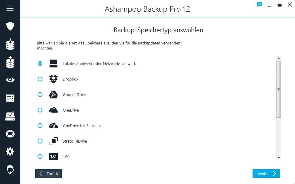 Ashampoo Backup Pro 12 - 3-Platz-Lizenz - Download Version - Datensicherung -ESD - Bild 2 von 4