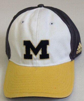 NCAA Michigan Wolverines Adidas Adult Flex Fit Cap Hat Beanie NEW!