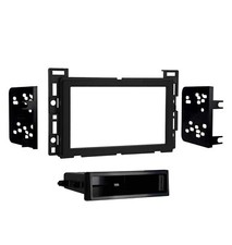 Metra - Dash Kit for Select 2004-2012 Chevrolet Pontiac DIN DDIN - Matte Black