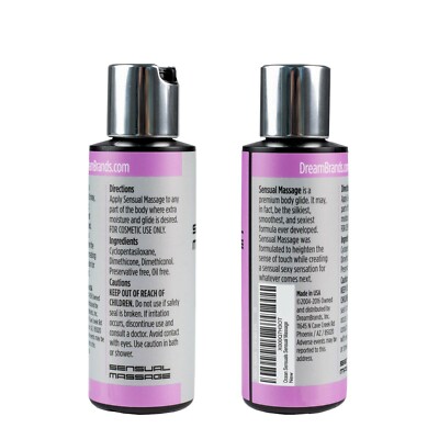 LARGE Ocean Sensuals SENSUAL MASSAGE Personal Lubricant Massage Gel 3.4 fl  oz | eBay