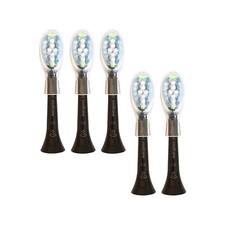 5-Pack Philips Sonicare DiamondClean C3 Premium Black Replacement Head  w/o Box