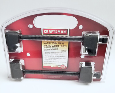 NOS USA Sears Craftsman MacPherson Strut Spring Compressors, 5/8'' coils, #47057