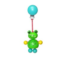 "Hess 12788 Baby-Clipfigur \"Frosch Toni\" Aus Erzgebirge Holz"