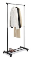 Whitmor 6021-3079 Ebony Chrome Collection Adjustable Garment Rack , New, Free Sh on sale Whitmor 6021-3079 Ebony Chrome Collection Adjustable Garment Rack , New, Free Sh on sale