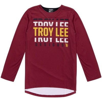 Troy Lee Design Ruckus 3/4 Jersey   Spun Oxblood - Large 318593004