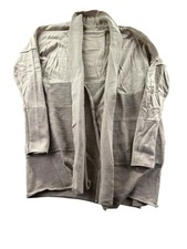 Lululemon Sit In Lotus Wrap II Cardigan Heathered Sandlot Merino Wool Size S/M