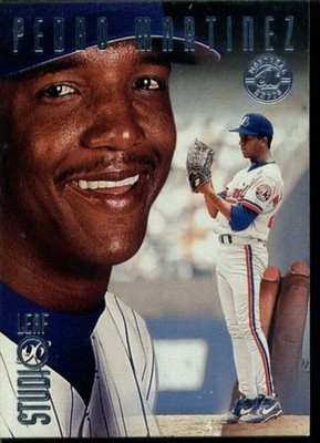 1996 STUDIO #92 PEDRO MARTINEZ MONTREAL EXPOS BASEBALL