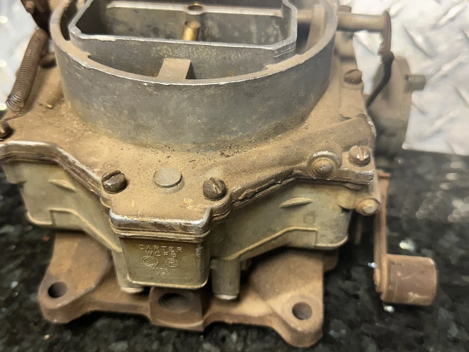 Carburador Carter WCFB 4BBL 6-1396 0-1242 principios de los 60 Chevrolet?? Foto 2 de 4