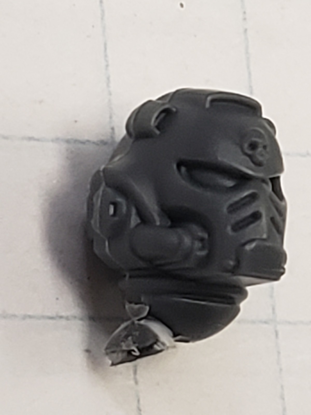 40k Imperial Fists Bits Primaris Marine Upgrade Skull Helmet Head #07