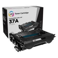 LD Compatible Toner Cartridge Replacement for HP 37A CF237A Black 