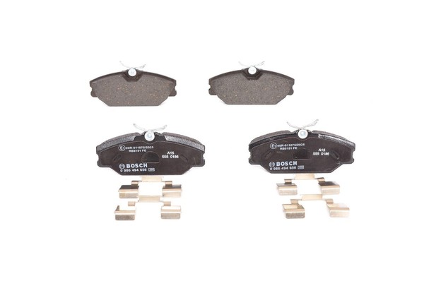 Bosch 0 986 494 656 Bremsbelagsatz, Scheibenbremse For Renault-image