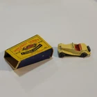 Vintage 1950's Lesney Matchbox #19a MG Midget TD Toy in Box Pre-Owned (A#43)