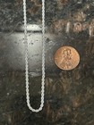 19” 925 Silver Content Rope Link Chain 2.0mm Luxury Style 6g — photo 5