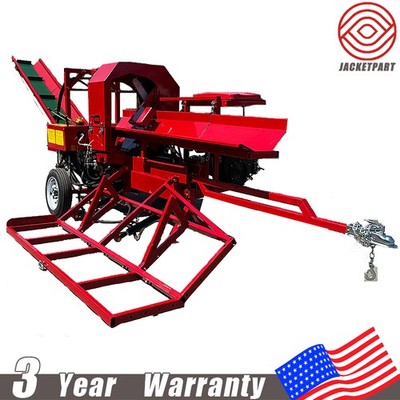 27T Hydraulic Firewood Processor w/ 739cc RATO Engine Log Lifter & 118'' Conveyor