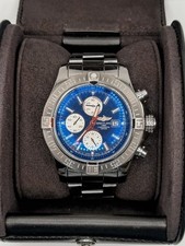 Breitling Super Avenger II 48mm Blue dial FUL...