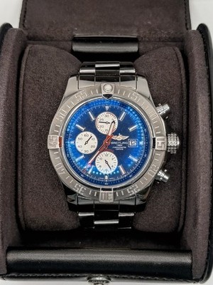 Breitling Super Avenger II 48mm Blue dial FULL SET A13371111C1A1