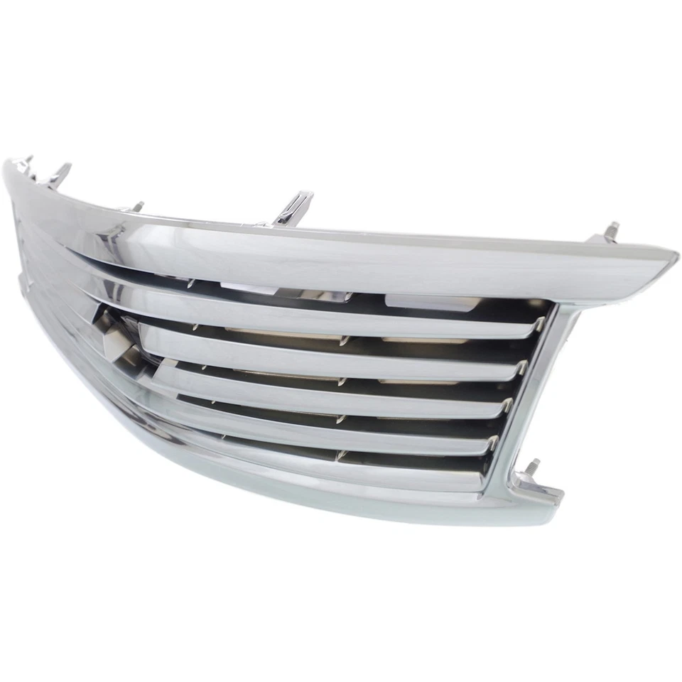 Grille For 2010-2013 Infiniti G37 2011-2012 G25 Chrome Plastic - Image 2 of 4