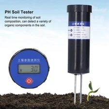 PH Soil Tester Excellent Corrosion Resistance Soil Fertility Nutrient Meter US