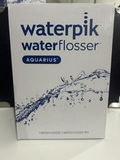 Waterpik Aquarius Water Flosser With 10 Settings, 7 Tips, WP-663 Blue