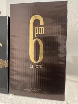 Elixir 6pm Eau de Parfum EDP Spray Regular Size 3.4 fl oz / 100 ml