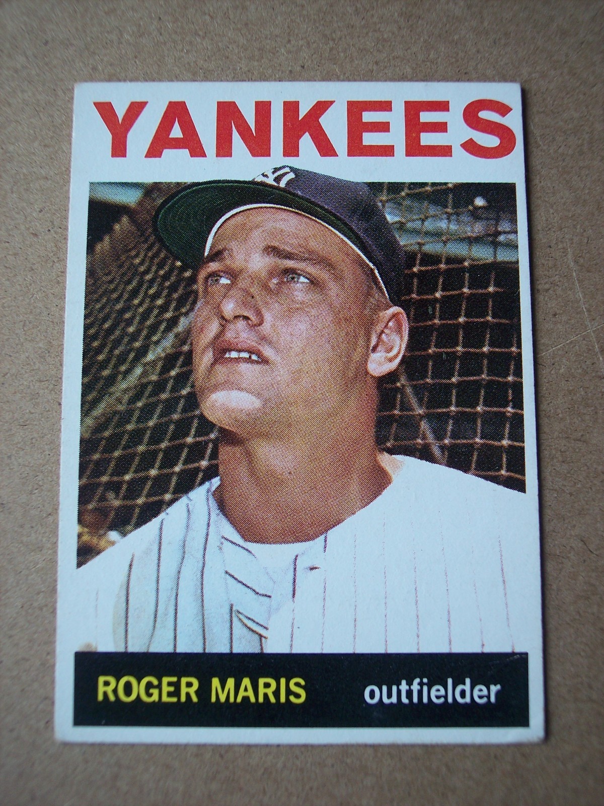 1964 Topps baseball Roger Maris card #225 VG-EX