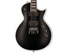 ESP LTD EC-1000/ET w/ Bold Binding Electric Guitar - Black Satin - Used