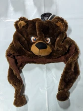 Chicago Bears Team Logo - Mascot Dangle Hat - NEW soft plush