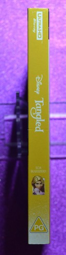 New & Sealed Disney Tangled 4K UHD + Blu-ray + Slip Cover *READ* - Picture 2 of 7