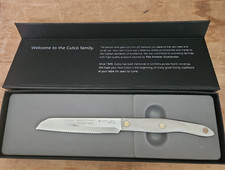 NEW CUTCO 3721 White Handle Knife KX Santoku ...