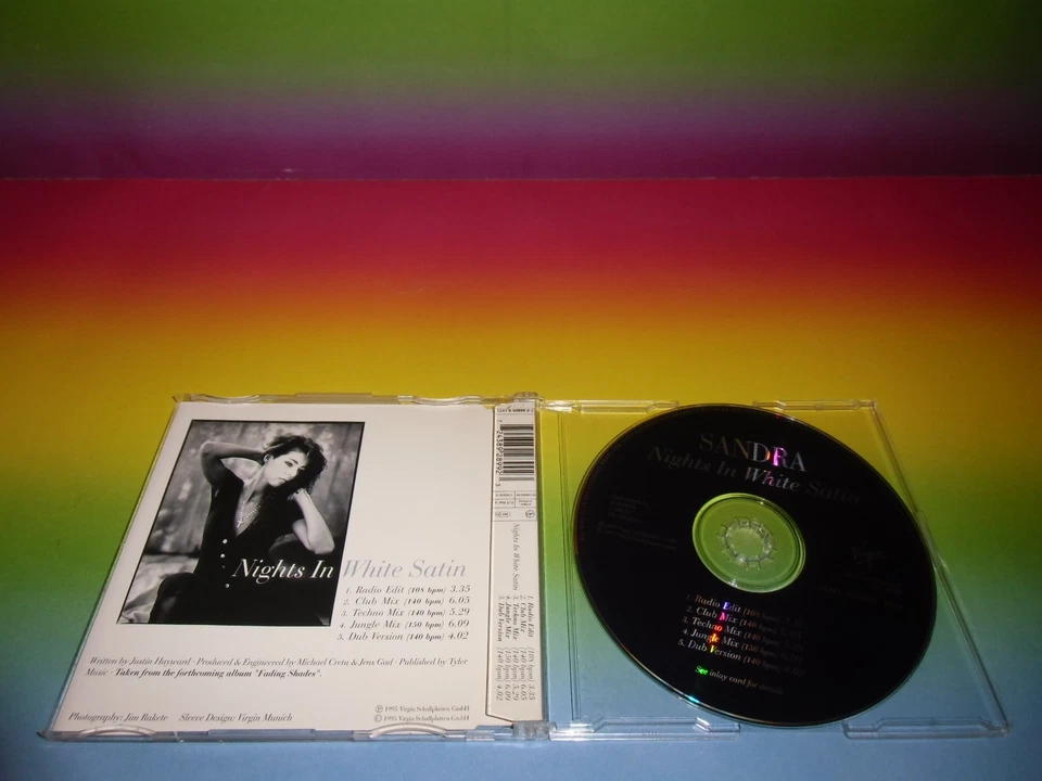 Sandra*Enigma - Nights In White Satin *1995*ITALO*DISCO MAXI CD-MINT/NEUWERTIG - Bild 2 von 3